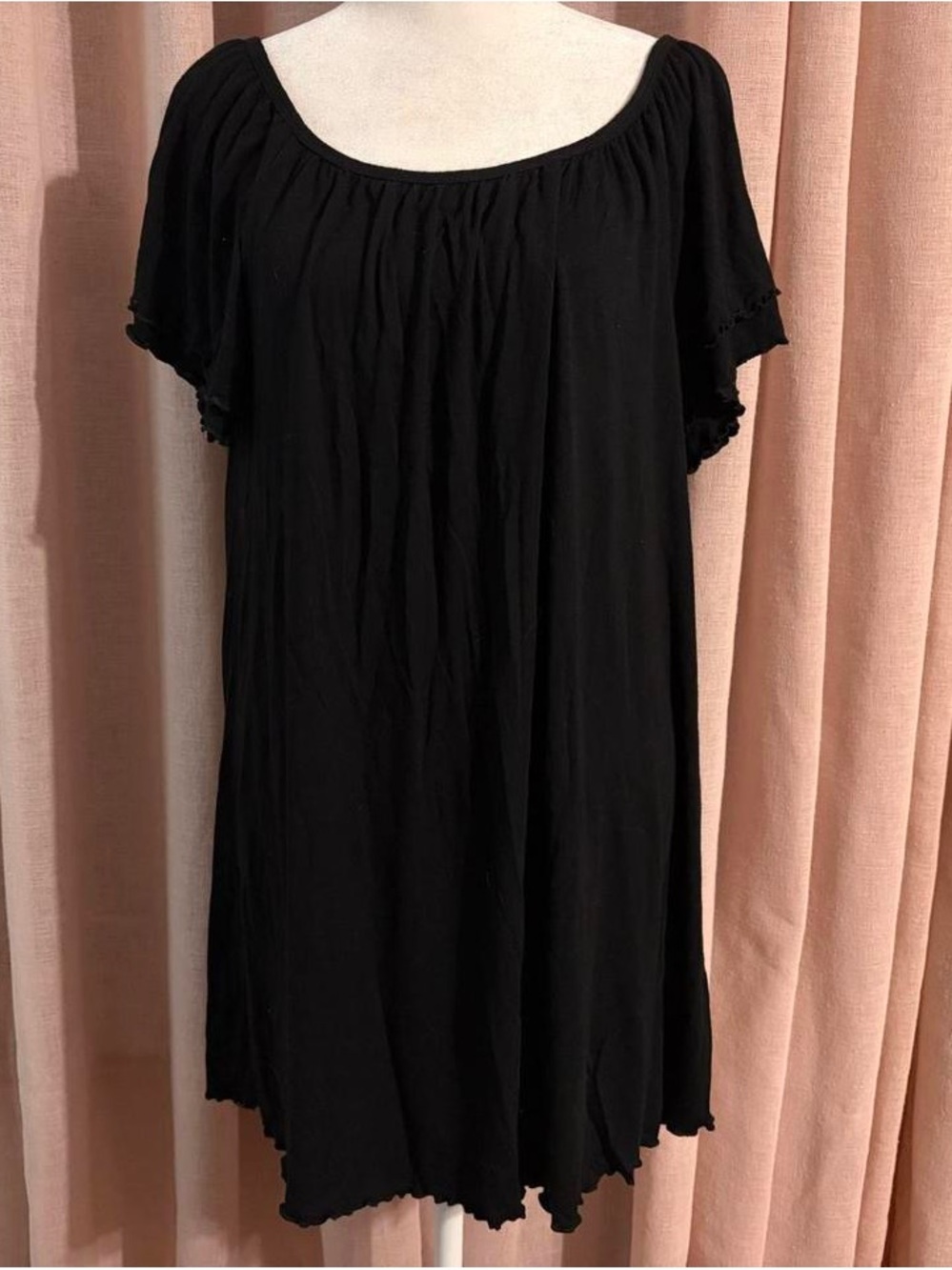 black babydoll dress